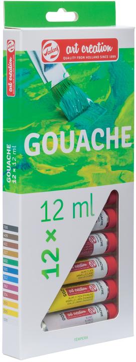 Image du produit Talens Gouache Art Creation 12x12ml en étui carton (Multicolore, 12 ml)
