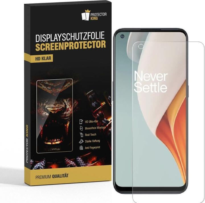 Produktbild Protectorking 2x Premium Displayschutzfolie 3D KLAR (2 Stück, OnePlus Nord N100)