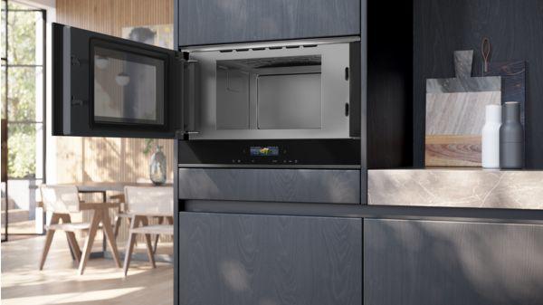 Image du produit Siemens BF922L1B1 Micro-ondes encastrable Noir