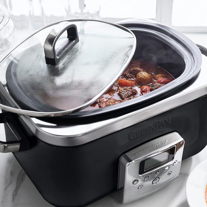 Actual product image Greenpan Slow Cooker, Black