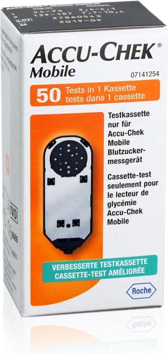 Image du produit Accu-Chek Cassettes de test pour Accu-Check Mobile (Bandelette réactive)