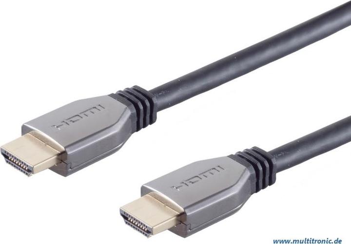 Brackton 10K Ultra High Speed HDMI 2.1 Cable Metal Plug 0.5m St/St (0.50 m, HDMI)