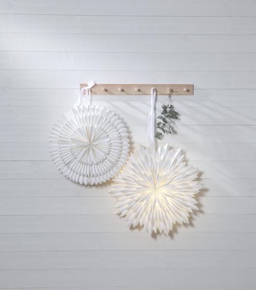 Image du produit Star Trading Papier gelé étoilé, 50 cm, intérieur