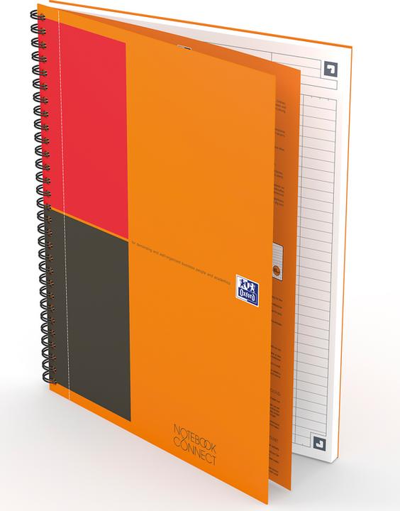 Actual product image Oxford INTERNATIONAL CONNECT - Notebook (B5, Lined, Soft cover)