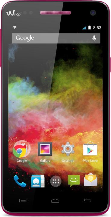 Wiko Rainbow 4G (8 GB, Fuchsia, 5", 4G)