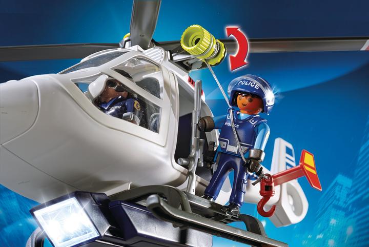 Produktbild Playmobil Police-Helikopter (6921)
