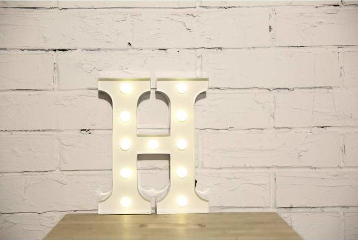 Produktbild Vegas Lights Buchstabe H