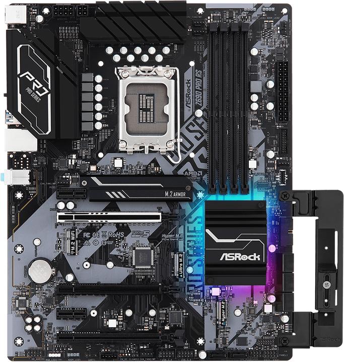 Productafbeelding AsRock MB Z690 PRO RS 1700 HDMI/DP DDR4 (LGA 1700, Intel Z690H, ATX)
