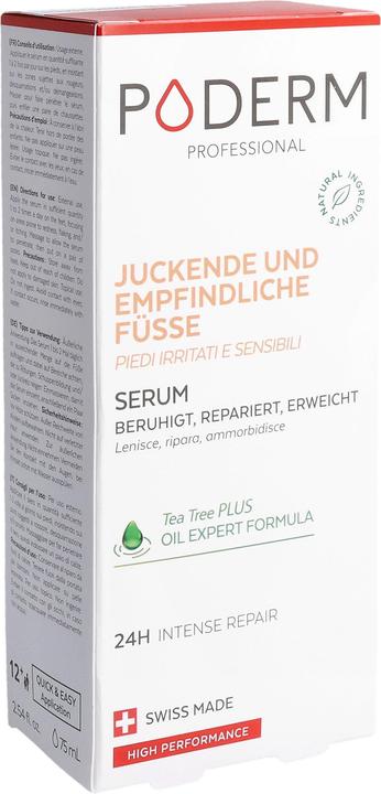 Actual product image Poderm Serum for itchy and sensitive feet (Foot cream & foot gel, 75 ml)
