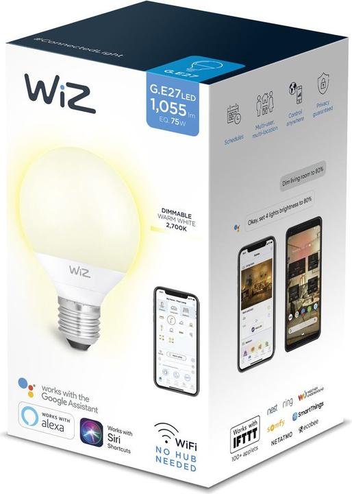 Image du produit WiZ Blanc chaud (E27, 12 W, 1055 lm, 1 x, F)