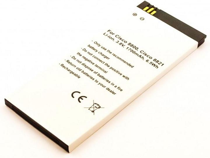 Image du produit AGI 109445 - Batterie - Cisco - GP-S10-374192-010H - blanc - Lithium-ion (Li-Ion) - 1700