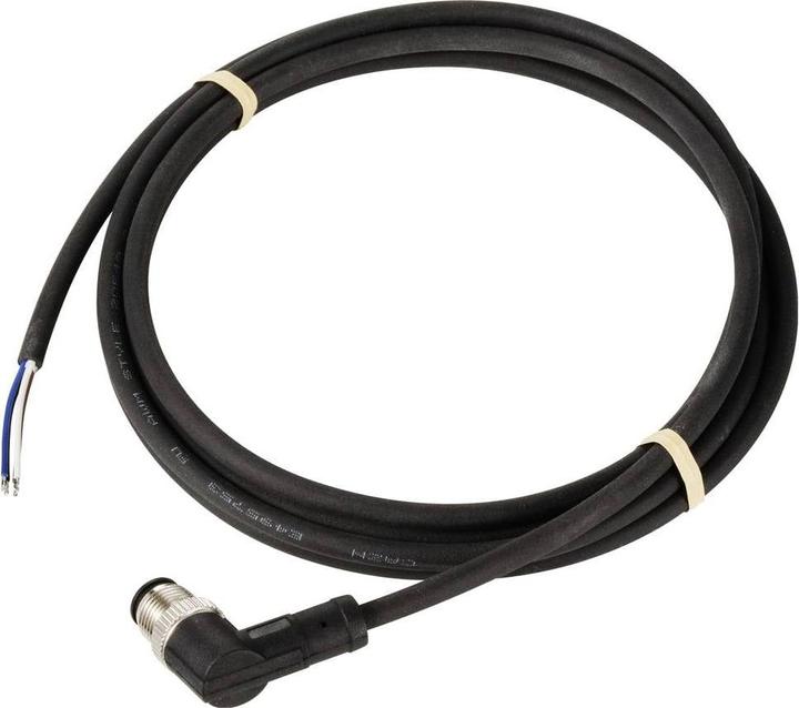 Actual product image Tru Components TC-12833020 Sensor-/Aktor-Anschlussleitung M12 Stecker, gewinkelt