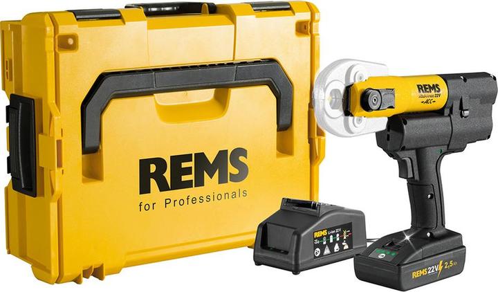 Produktbild Rems Vamzdžių presavimo įrankis Mini-Press 22V ACC L-Boxx 2,5Ah