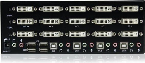 Produktbild StarTech 4 Port Dvi USB Kvm Switch