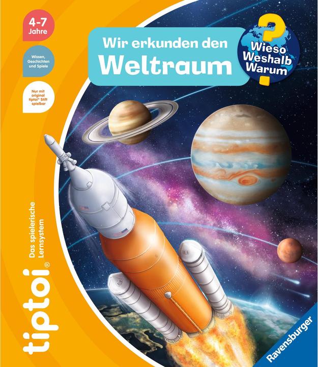 Produktbild Ravensburger Wieso? Weshalb? Warum? Wir erkunden den Weltraum (Deutsch, Heike Tober, 2024)