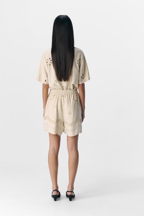 Produktbild Object Broderie Anglaise Shorts (36)