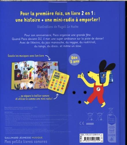 Produktbild DJ Paco : 20 musiques à écouter (Französisch, Le Huche Magali, 2024)