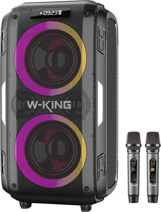 Image du produit W-king Enceinte sans fil Bluetooth T9 Pro 120W (noir) (Actif, 1x 120 W)
