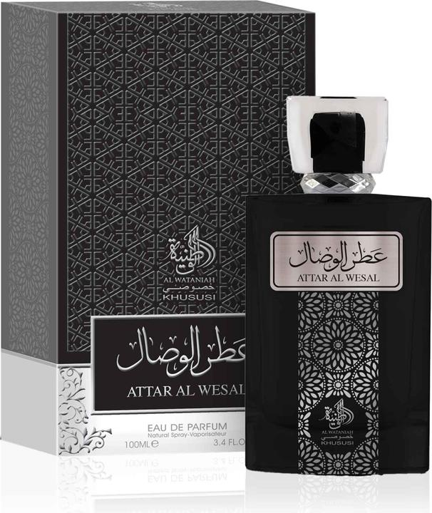 Actual product image Al Wataniah Perfume for Men Attar Al Wesal (Eau de parfum, 100 ml)