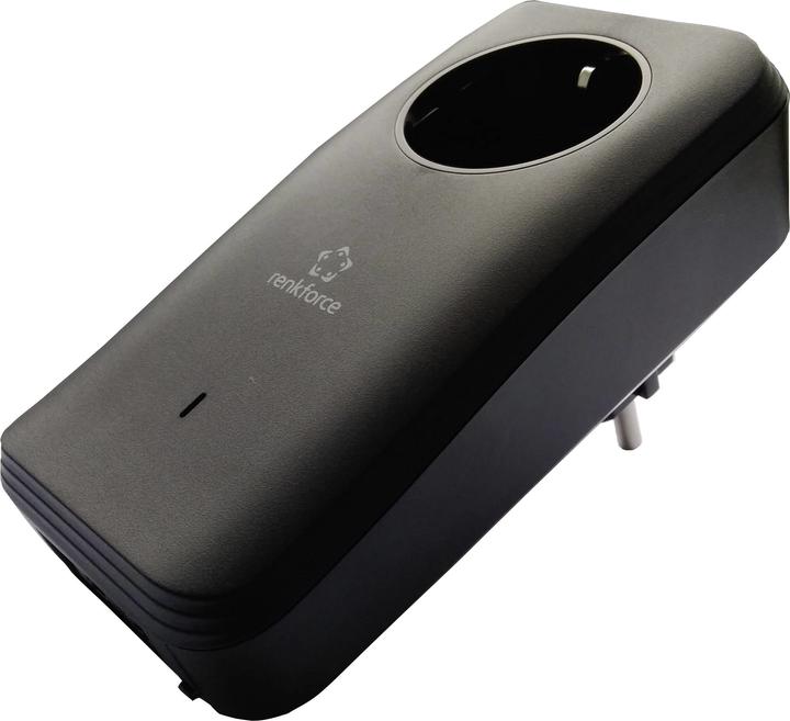 Actual product image Renkforce PL600D Duo 500 Mbit/s Built-in Ethernet Port Black 2 pc(s) (500 Mbit/s)