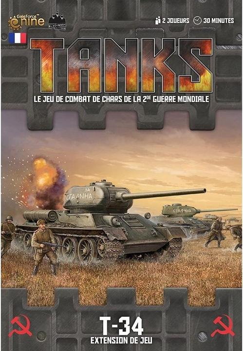 Image du produit Gale Force Nine Tanks - Extension de jeu T-34 (Français)