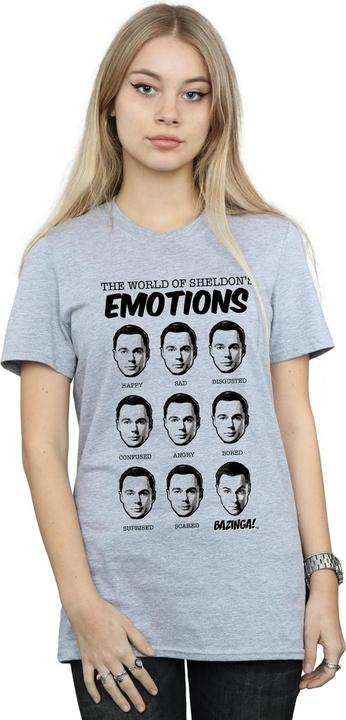 Immagine prodotto Dam Emotions Maglietta Ampia Sheldon Donna (XL)