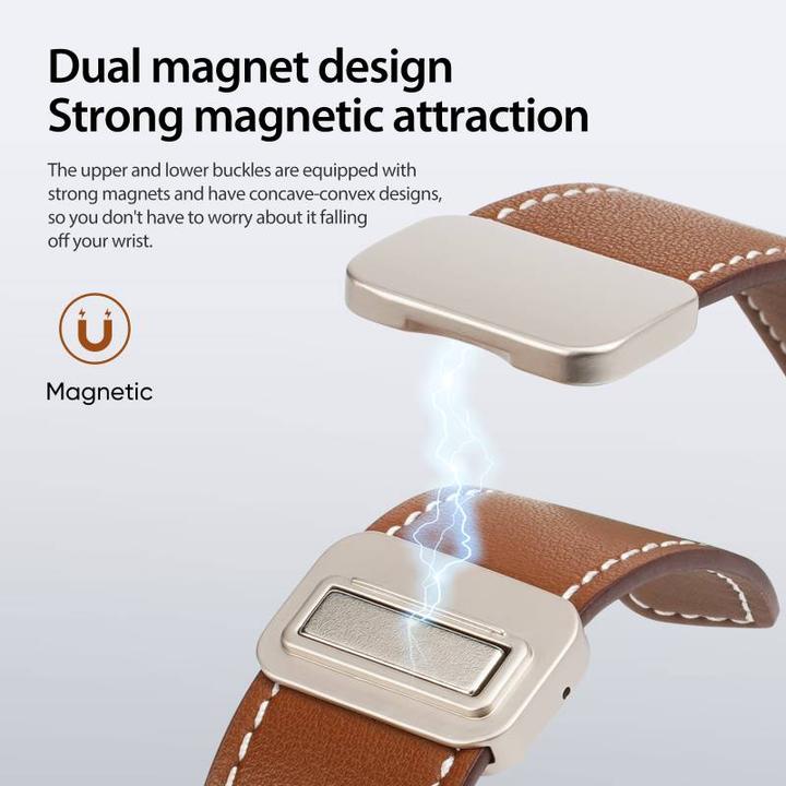 Image du produit Dux Ducis YA Bracelet (45 mm, 44 mm, 42 mm, 49 mm, Cuir véritable)