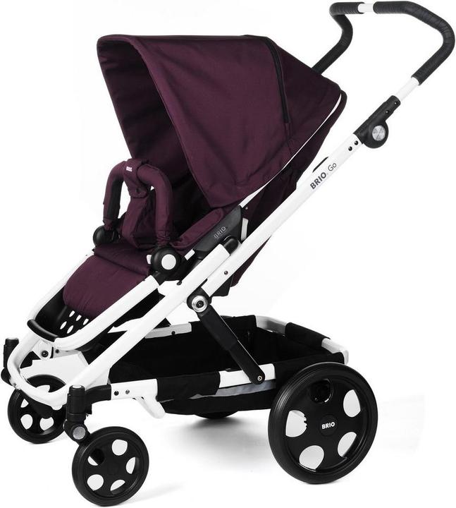 Produktbild Brio Go Stroller, Wine - White Chassis