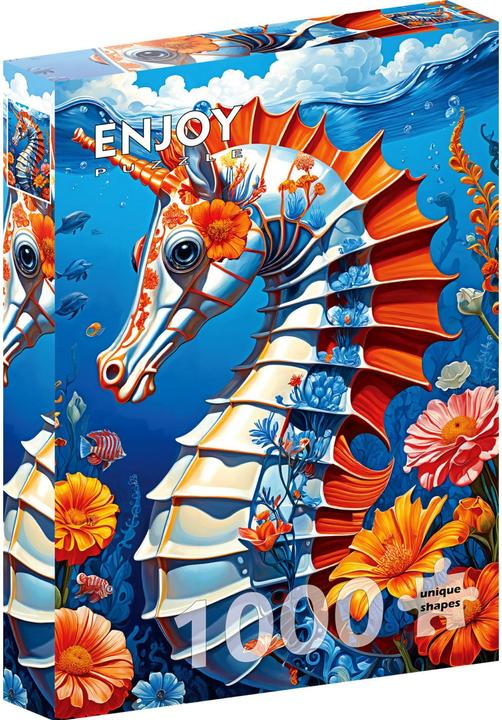 Actual product image Enjoy Puzzle Puzzle 1000 pieces - Sea Horse (1000 pieces)