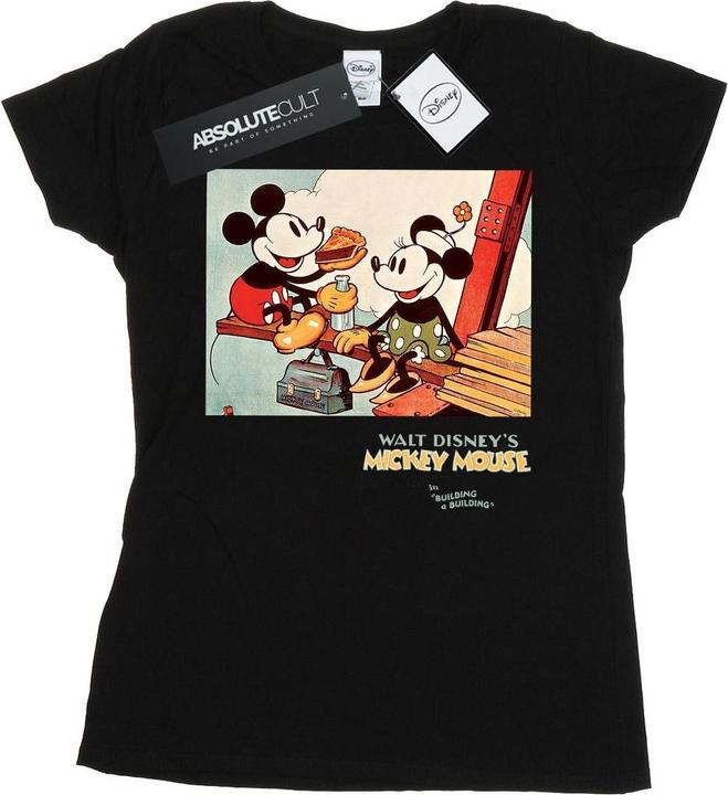 Disney Mickey Mouse Building A Building TShirt (S)