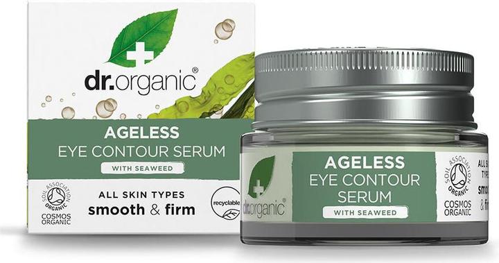 Actual product image Dr. Organic Dr Organic Ageless Eye Contour Serum with Organic Seaweed Moisturizing Fine Lines Wrinkles Natural V (Serum, 15 ml)