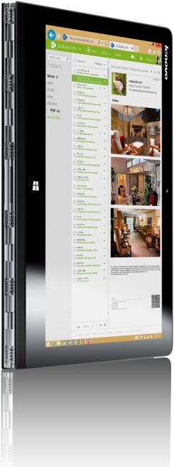 Image du produit Lenovo Yoga 3 Pro (13.30", Intel Core M-5Y51, 8 Go, 256 Go, CH)