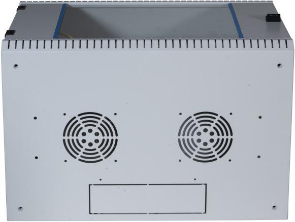 Produktbild EFB Elektronik 19" Wandgehäuse 12HE, fest, 1-teilig, RAL7035, Tiefe 600 mm (12 HE, 19 Zoll Rack)