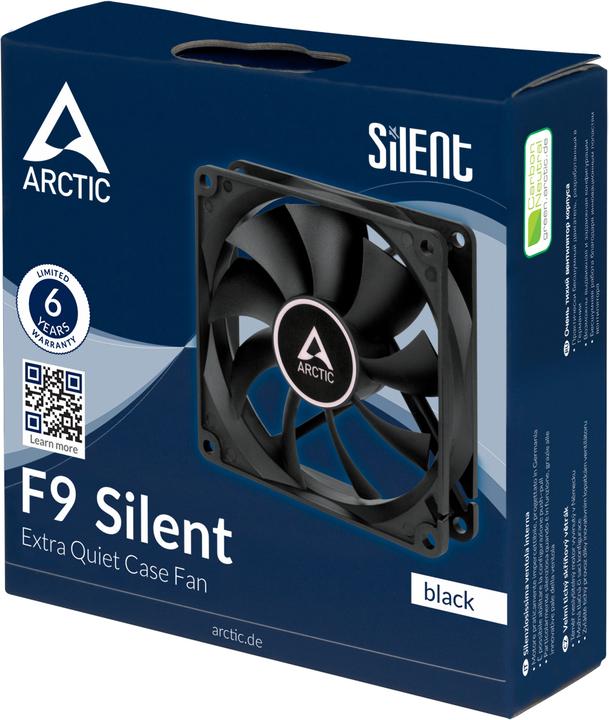 Actual product image Arctic F9 silent (Black) (92 mm, 1 x)
