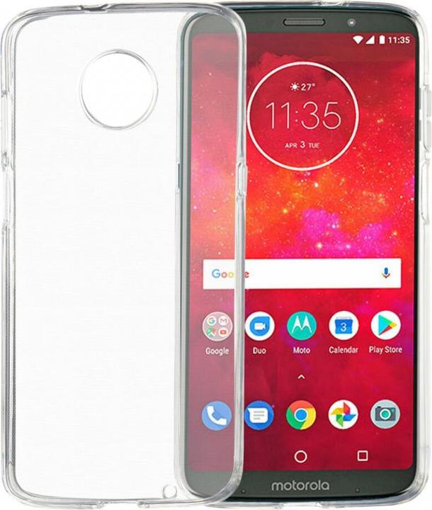 Produktbild Screenguard Motorola Moto Z3 Play Flexible TPU Clear Case (Motorola Moto Z3 Play)