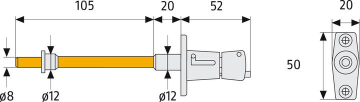 Produktbild Abus RS87 B SB
