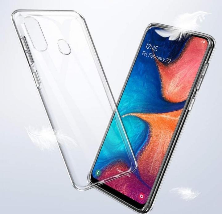 Produktbild Screenguard Samsung Galaxy A20e Flexible TPU Clear Case (Samsung Galaxy A20e)