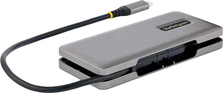 Image du produit StarTech com HB31CM4CPD3, Avec fil, USB 3.2 Gen 2 (3.1 Gen 2) Type-C, 100 W, Gris, 10 Gbit/s, Plasti (USB-A, 4 Ports)