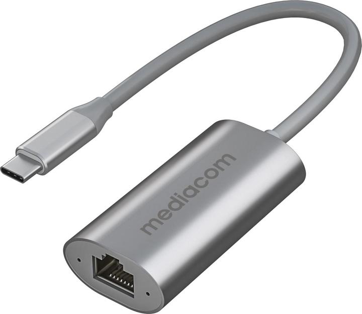 Immagine prodotto Mediacom MD-C323 scheda di rete e adattatore Ethernet 1000 Mbit/s (USB-C, RJ45 (1x))