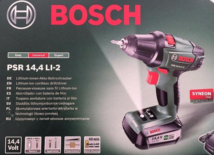 Immagine prodotto Bosch Home & Garden PSR 14,4 Li-2 (Batteria ricaricabile)
