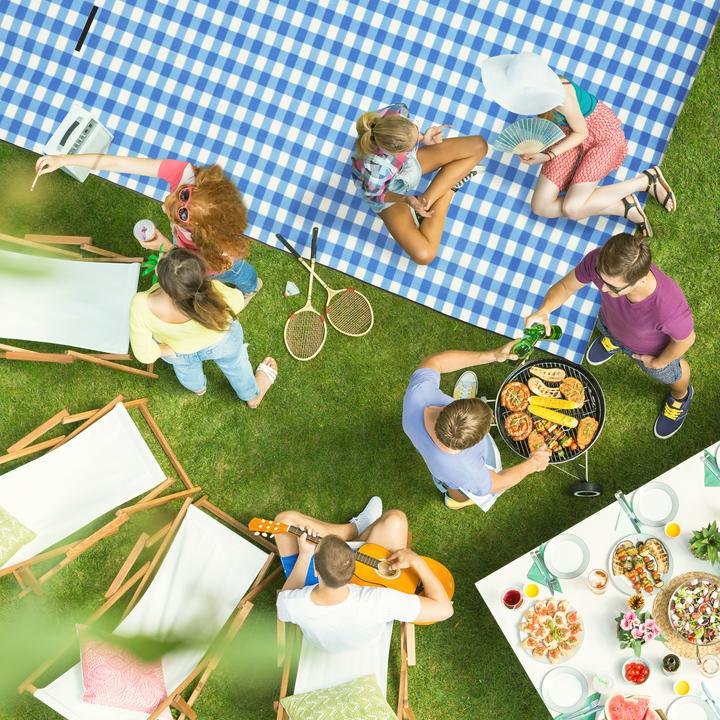 Produktbild Relaxdays Picknickdecke