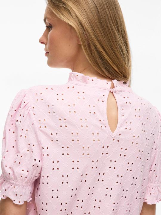 Actual product image Vila Besticktes Oberteil mit kurzen Ärmeln (XXL)