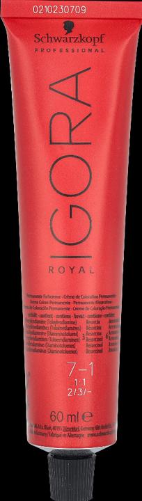 Produktbild Schwarzkopf Professional Igora Royal (7-1 Mittelblond Cendre)