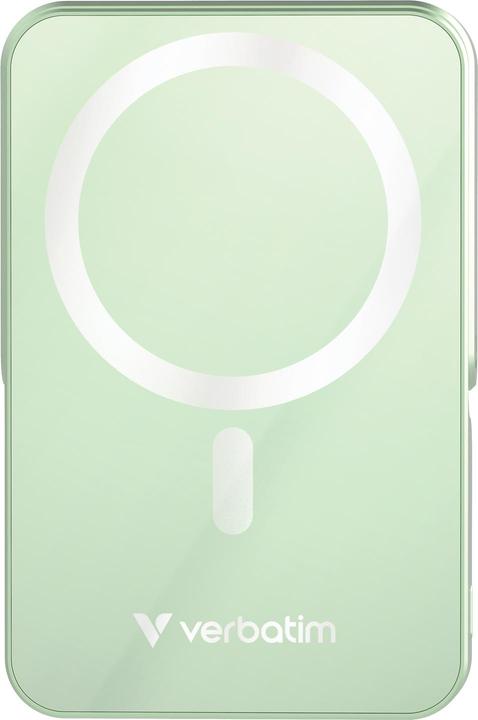 Image du produit Verbatim Powerbank 10000 mAh Green (10000 mAh, 20 W, 37 Wh)