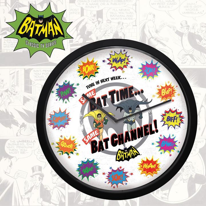 Image du produit Fanattik DC Comics Horloge murale Batman Retro (30 cm)