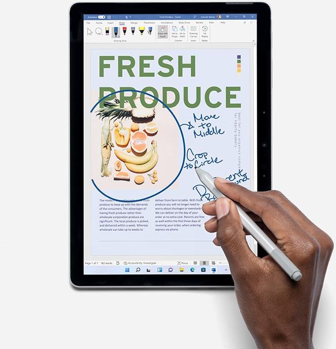 Produktbild Microsoft Surface Go 3 (10.50", Intel Core I3-10100Y, 8 GB, 128 GB)