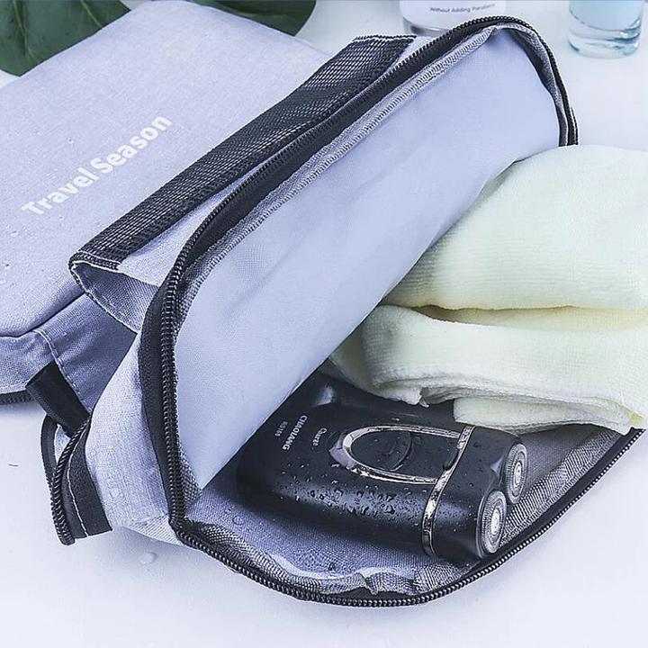 Actual product image Only-Bags.Store Hanging Travel Toiletry Bag Waterproof Make-up Cosmetic Cosmetician Folding Bag Bathroom and