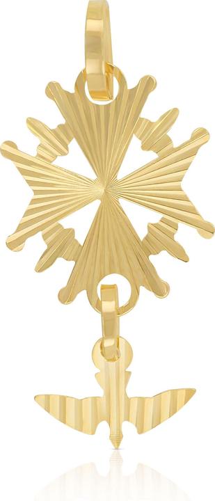Muau Hugenottenkreuz (750/18K Gelbgold)