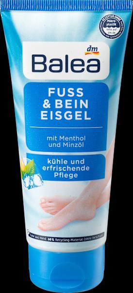 dm Balea Fuss & Bein Eisgel (Fusscrème & Fussgel, 100 ml)