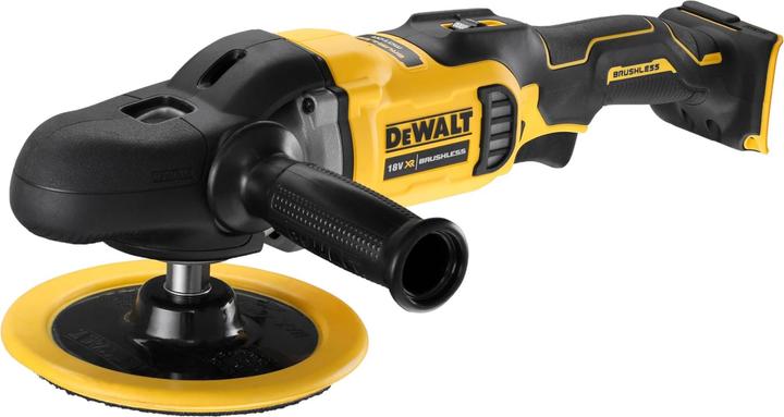 Actual product image DeWalt DCM 849 M2 Cordless eccentric polisher 18 V 180 mm brushless + 2x battery 4.0 Ah + charger